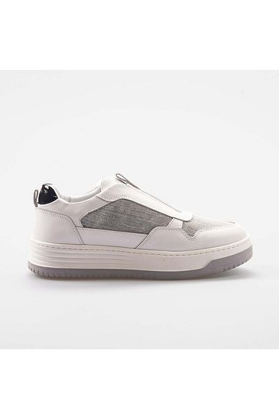 Rouge Women's Genuine Leather White Sports & Sneaker Shoes