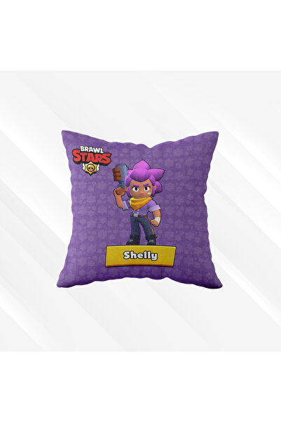 Viadela Shelly Brawl Stars Special pentru iubitori - Față de pernă decorativă cadou