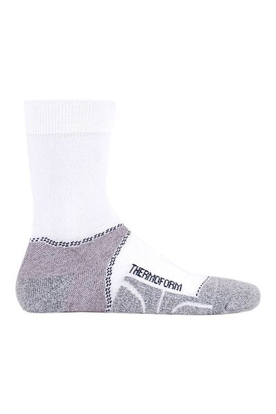 THERMOFORM White Unisex Long Socks - Walking