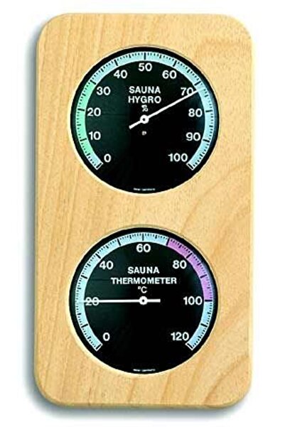 TFA Sauna Termometre Higrometre Nem Ölçer Ahşap