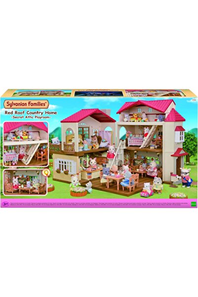 SYLVANIAN FAMILIES Epoch ESF5708 Oyun Odalı Işıklı Şehir Evi Oyuncak