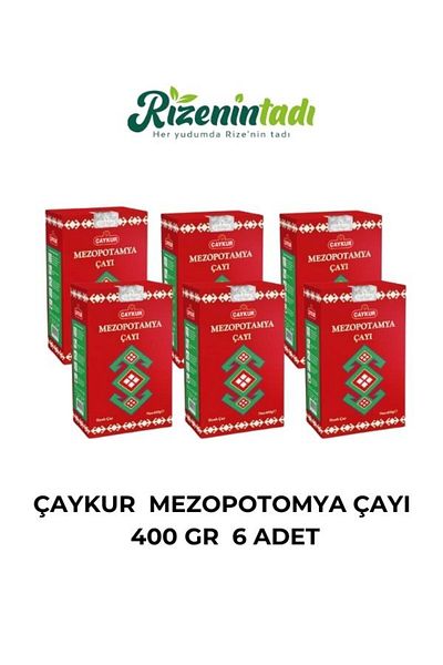 Çaykur Mezopotomia Tea 400Gr - 6 Pieces