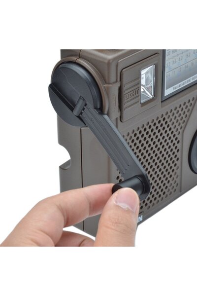 Tecsun Gr-88 El Şarjlı Kurmalı Dünya Radyosu Fener Acil Durum