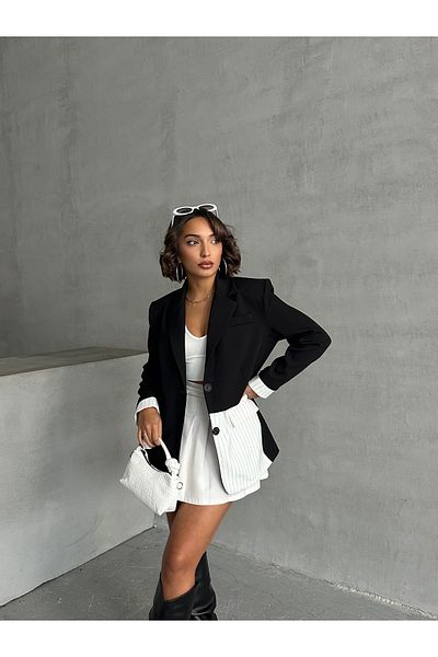 prova Striped Blazer Jacket - Piece Detail, Missce2511