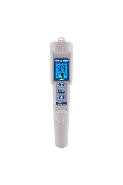 AEK-Tech Ph-3508 4'ü 1 Arada Ph Metre Tds Ec Ve Sıcaklık Ölçer
