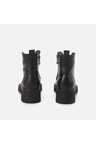 Rouge Kadın Hakiki Deri Termo Taban Siyah Günlük Bot