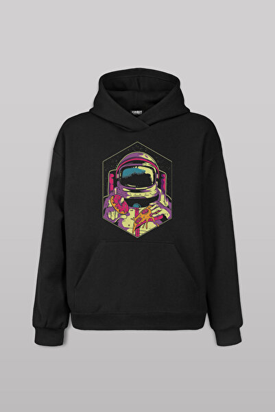 Kendim Seçtim Astronaut jede u svemiru, kosmos, pica, nauka, prednja Štampano...