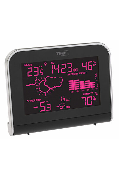 TFA Colour Sharp Renk Değiştiren Barometreli Telsiz Hava Istasyonu