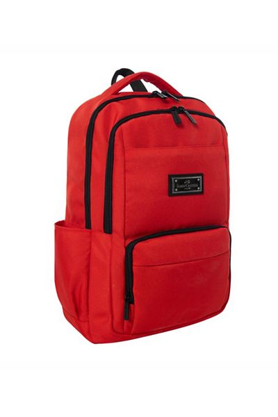 Faber Castell Athletic Backpack Red School Bag