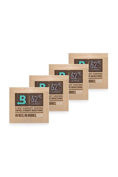 Boveda %62 8gr Kapalı Paket Puro Nemlendirici 4'lü Paket
