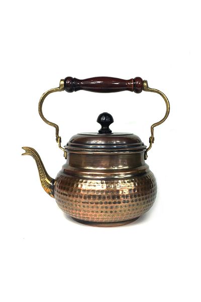 Shark Anatolia Italian Antique Copper Teapot