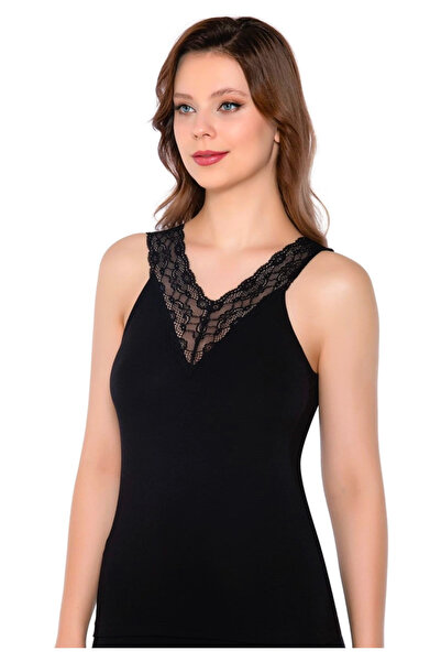 Belinay Жіночий, 47% модал, 47% бавовна, з мереживними деталями