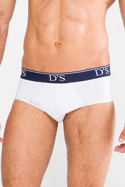 D'S Damat Trendy Sport 2-Piece Slip - White - Ds0112
