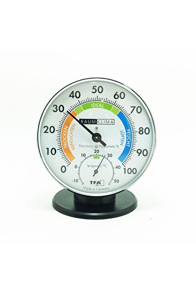 TFA Masaüstü Renkli Analog Termometre Higrometre