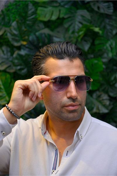 Marisol Mrs 11094 Gold-smoked Men's Sunglasses