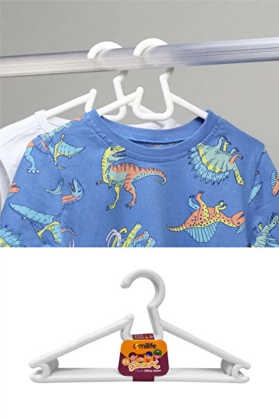 omilife 6 bucăți de cuier din plastic pentru haine pentru copii