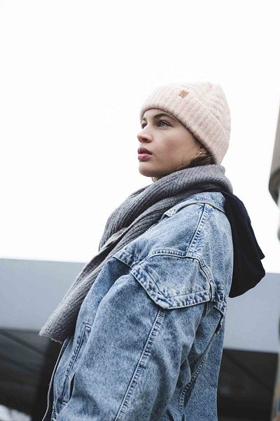 Nordbron Wainy Hair Braided Women's Beret