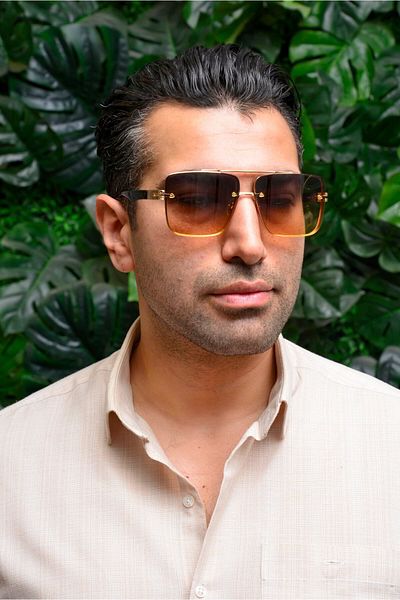 Marisol Mrs 2172 Gold-smoked.khv Men's Sunglasses