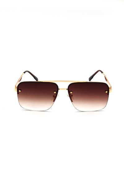 Marisol Mrs 66018 Gold Brown Men's Sunglasses