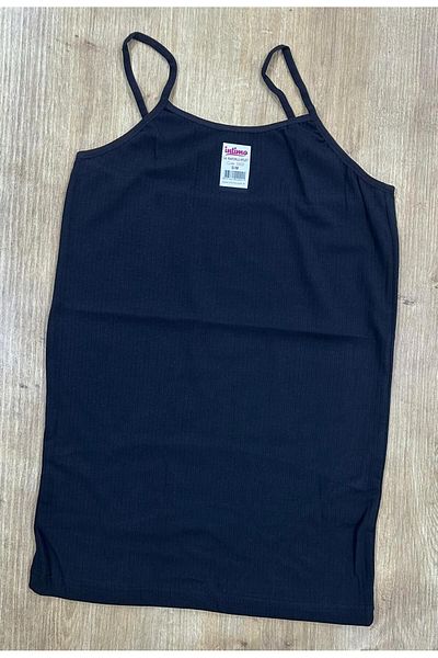 Edacan Women's Cotton Corded Rope Strap Undershirt