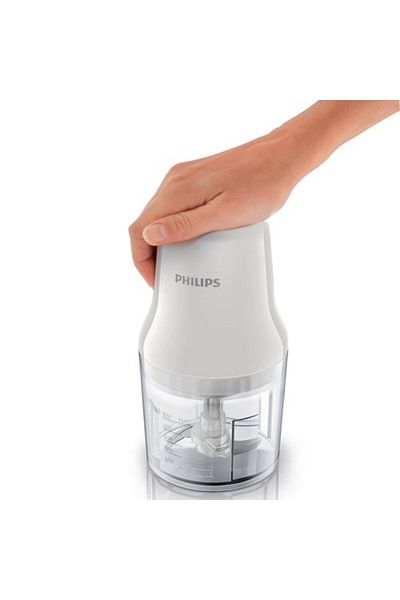 Philips Philips Chopper HR1393/00, 450 W, 0.5 l, 1 speed, White