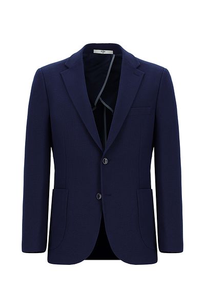Kiğılı Costum slim cu șnur cu talie elastică în dungi
