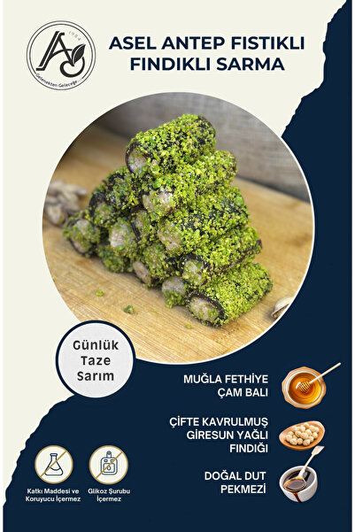 Asel Pestil Antep Fıstıklı-Fındıklı Sarma 1 Kg