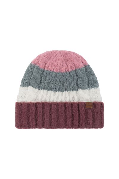 Nordbron Clarissa Plum Block Patterned Women's Beret