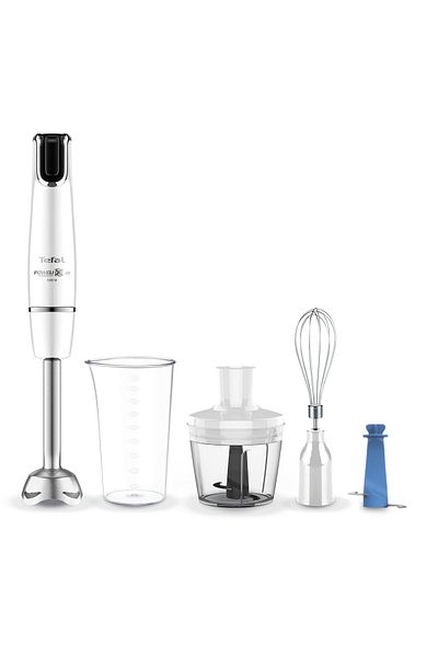 TEFAL Mixer vertical Tefal InfinyForce HB944138, 1000W, tehnologie Powelix, 800ml, Alb