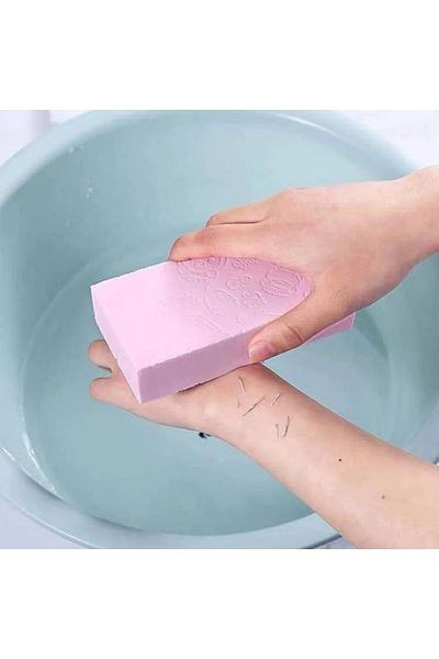 omilife Body Washcloth Exfoliating Effect Fiber Dead Skin Remover Green Bath Sponge