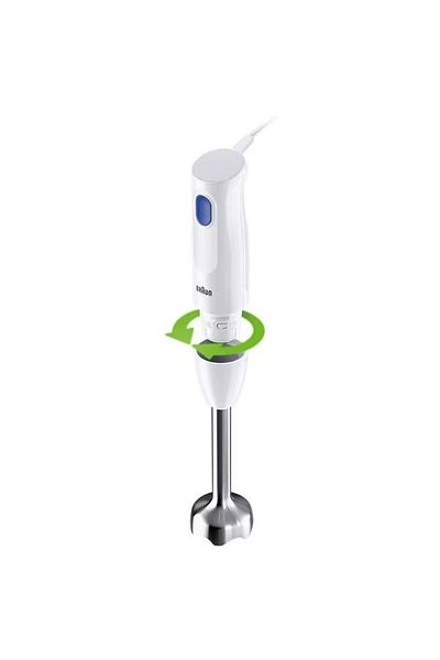 Braun BRAUN MQ10.201M vertical mixer, 0.6l, 450W, 1 speed, White