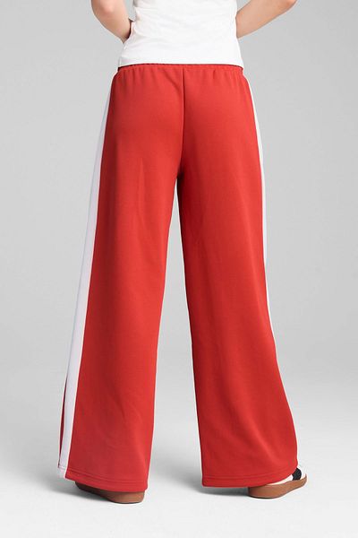 Puma T7 Low Rise Relaxed Track Red Women's Sweatpants