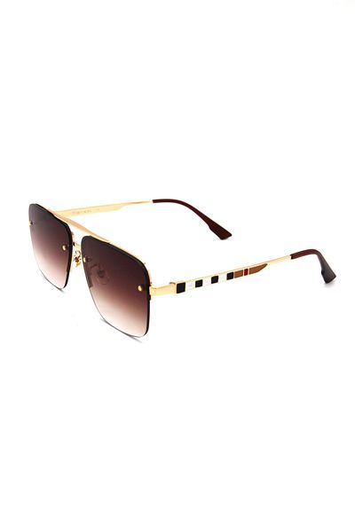 Marisol Mrs 66018 Gold Brown Men's Sunglasses