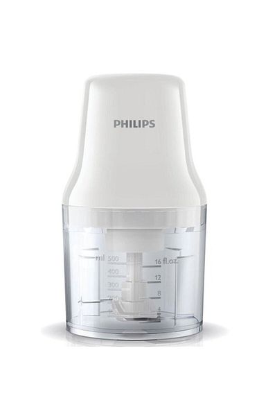 Philips Philips Chopper HR1393/00, 450 W, 0.5 l, 1 speed, White