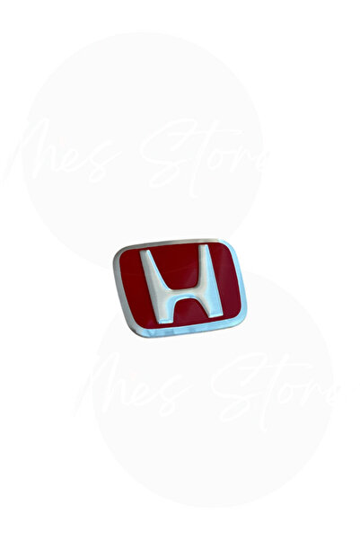 mes store Honda Civic Vtec Compatible 5X4Cm Adhesive Steering Wheel Rigging Sticker Logo
