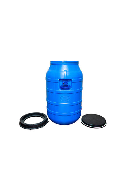 ANPLAST 100 Litre İçi Beyaz Gıda Bidonu