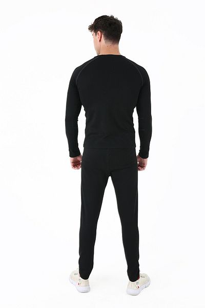 Scorp Термобельо за мъже Thermo-fit, долна част за ски, черно