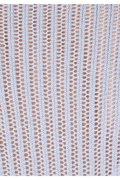 Colin's Regular Fit Round Neck Plain Women's Blue Sweater Cl 1072530