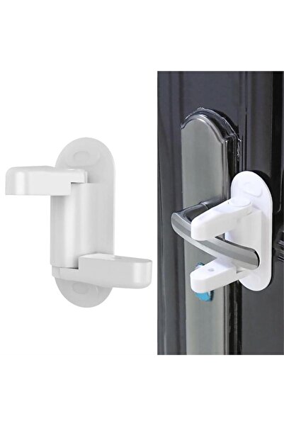 omilife Manual Child Door Lock Self Adhesive Baby Safety Lock Practical Multifunctional Lock