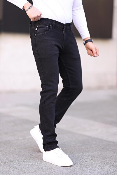 Dr Dnm Remix Ανδρικό τζιν παντελόνι με καπνιστό χρώμα, καθαρισμένο με πέτρα, κανονική εφαρμογή, ελαστικό τζιν από λύκρα