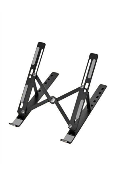 omilife Μαύρη αναδιπλούμενη βάση tablet Laptop - Ρυθμιζόμενη σε 7 επίπεδα