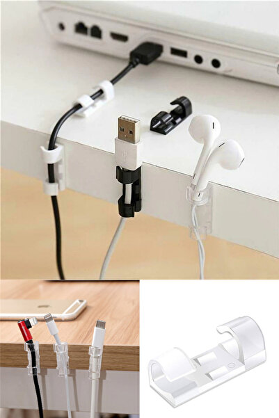 omilife Kablo Düzenleyici Klipsler Kablo Sabitleyici Duvar Fayans Cam Kablo T...
