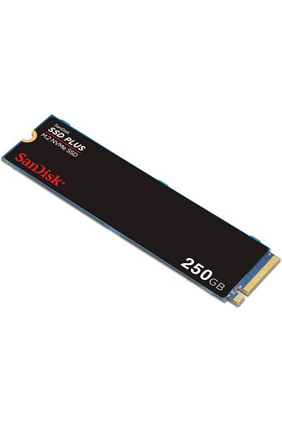 SanDisk SSD PLUS 250GB 2400MB-1500MB/s M.2 PCIe Gen 3.0 NVMe SSD SDSSDA3N-250G-G26