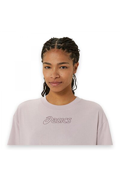 Asics 2032C843 Asics Logo Tee Dusty Rose Women's T-Shirt