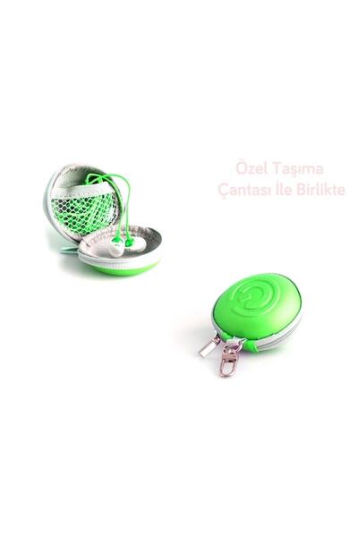 Universal Snopy sn-709 green in-ear protection with bag for luxury mobile phones