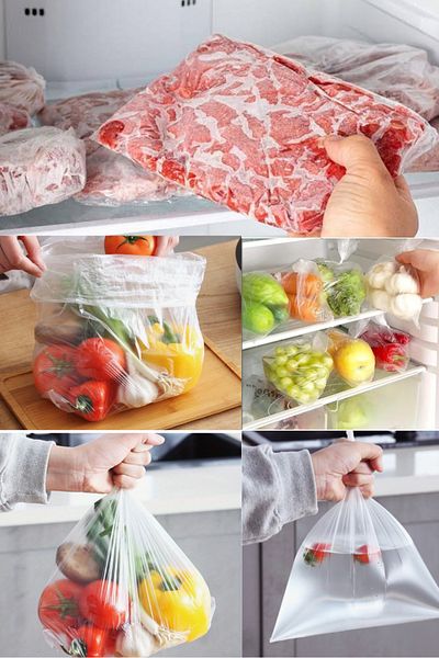 Özkan Ambalaj Temizlik 25X42 cm Refrigerator - Meat and Groceries Pulses Bag, Receives 3 kg Products