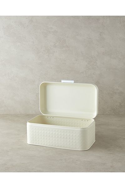 English Home Rosalina Metal 4-Piece Storage Set - 1.3 L X 9 L Cream