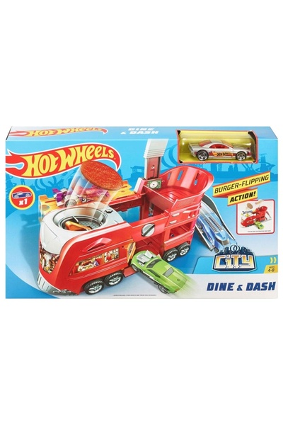 HOT WHEELS Hareketli Restoran Oyun Seti FJN39