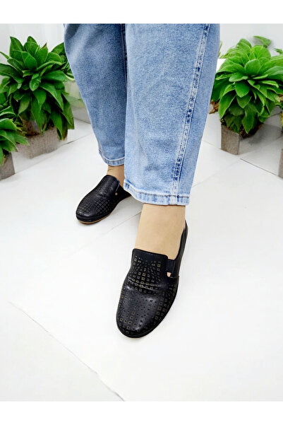 GokceKundura06 Жіночі лазерного різання квадратні принтом нековзна підошва дл...