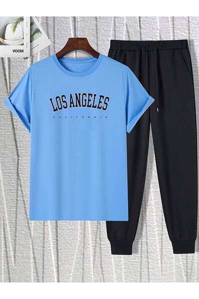 uyguntarz Weißes Unisex-Trainingsanzug-Set mit Fs-Aufdruck in Schwarz